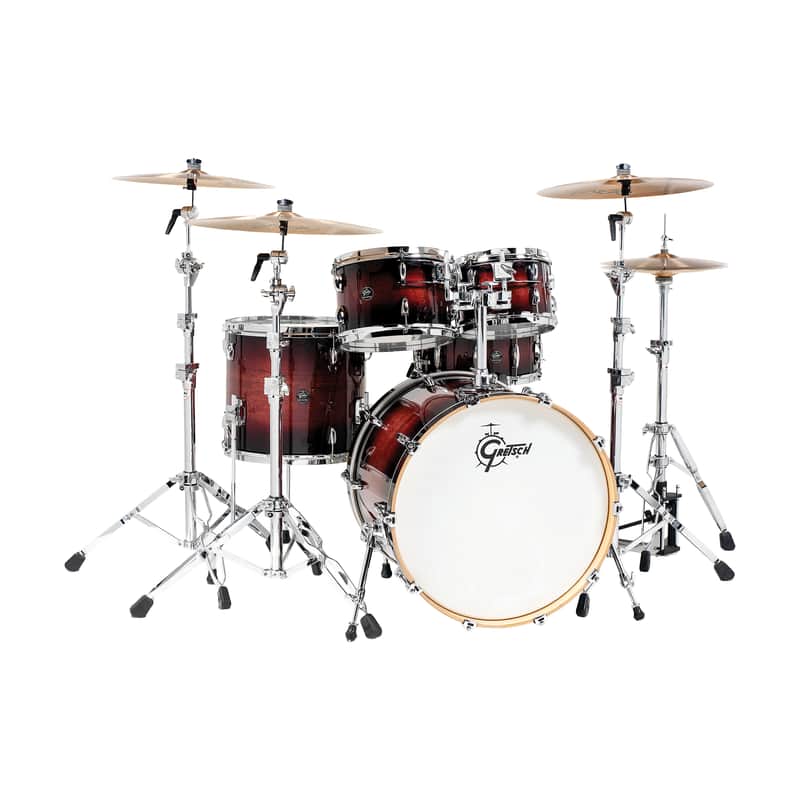 Gretsch Renown 5-Piece Shell Pack w/22" Kick - Cherry Burst image 1