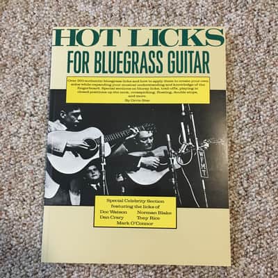 Hot Licks for Bluegrass Guitar image 1