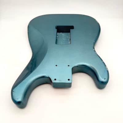 MJT Stratocaster Body Alder Ice Blue Relic Nitro mjt6700 image 7