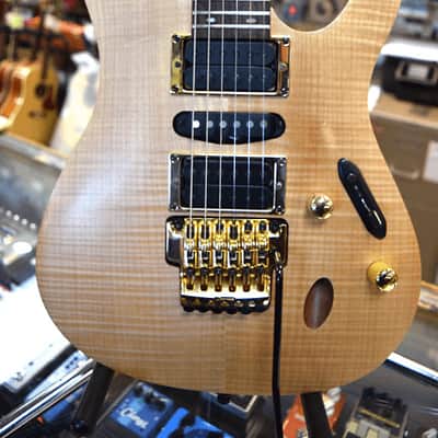 Ibanez Egen 8 Herman Li Signature Platinum Blonde image 1