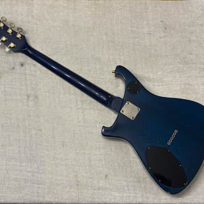 1984 Quest Manhattan MKII Blueburst Offset Matsumoku Japan RARE Model image 10