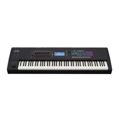 Roland FANTOM-08 Music Workstation 88-Key Semi-Weighted Synthesizer Keyboard Bundle with Keyboard Stand, Bench, and MIDI Cables (5 Items) image 6