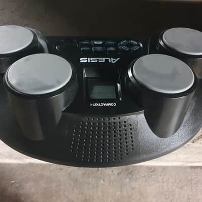 Alesis CompactKit 4 Tabletop Electronic Drum Pad Kit image 1