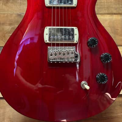 PRS SE DGT Standard Moons Vintage Cherry w/bag image 2