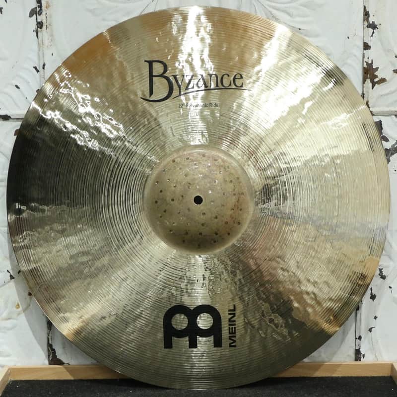 Meinl Byzance Traditional Polyphonic Brilliant Ride 22in (2394g) image 1