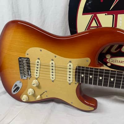 Fender Parts Stratocaster - American Professional HSS Shawbucker neck on American Standard Ash body Guitar 2019 - Sienna Sunburst / Rosewood fingerboard image 2