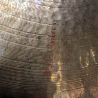 (16075) Paiste 22" 2002 Power Ride Cymbal 1980 - Present - Traditional image 4