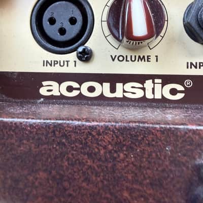 Acoustic A15V 15-Watt Acoustic Instrument/Vocal Combo Amp w/ Chorus – Used image 5