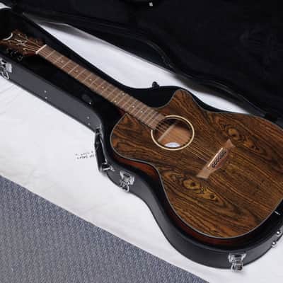 DEAN Axcess Caidie Exotic Cutaway acoustic electric guitar NEW w/ Case image 1