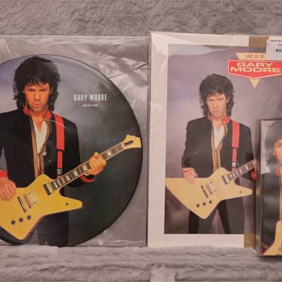 Gary Moore Owned 1984 Hamer Explorer #0731 Natural | Hamer Standard w/One-Piece Flame Honduras Mahogany Back, Flame Maple Top, Honduras Mahogany Neck, Scimitar Headstock w/Rare Flame Maple Veneer, DiMarzio PAF + Hamer Slammer Humbuckers & Sperzel Tuners image 9