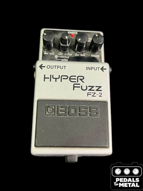 Boss FZ-2 Hyper Fuzz (Silver Label) 1993 - 1997 - Silver - X18989 image 1