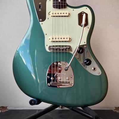 RARE 2014 Fender Johnny Marr Signature Jaguar Sherwood Green w/OHC + Case Candy & Tags Only 250 Made image 3
