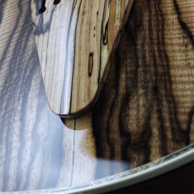 Jersey Girl Homemade Guitars "Audrey-Arroway" - Natural w/ Persimmon top - NEW, (Authorized Dealer) image 4