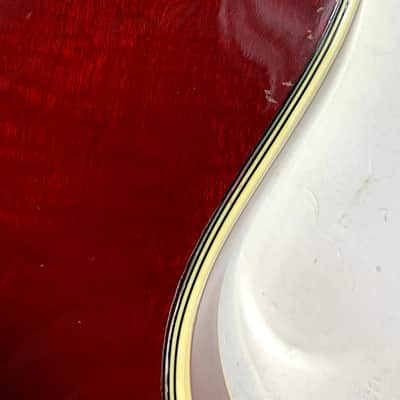 1967 Guild Starfire VI Cherry Red w Original Hard Case and Tags | Vintage 1960s Electric Guitar image 25