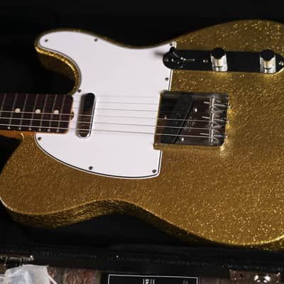 Fender Custom Shop '63 Telecaster Closet Classic, Chambered Body - Aged Gold Sparkle image 11