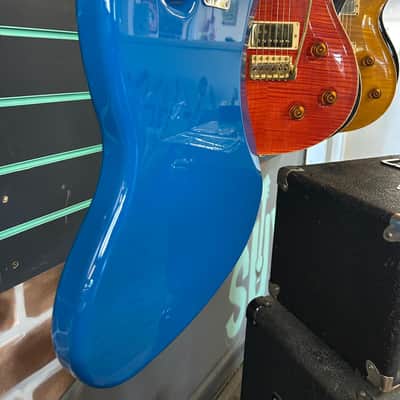 Fender MIJ Hybrid II Jazz Bass Forest Blue 2024 Electric Bass image 10