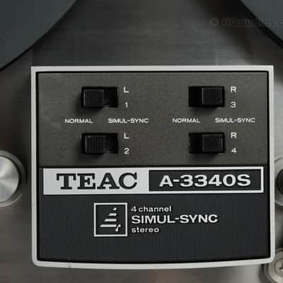 TEAC A-3340S Reel-to-Reel Tape Deck – Professionally Restored – 1-Year Warranty image 17