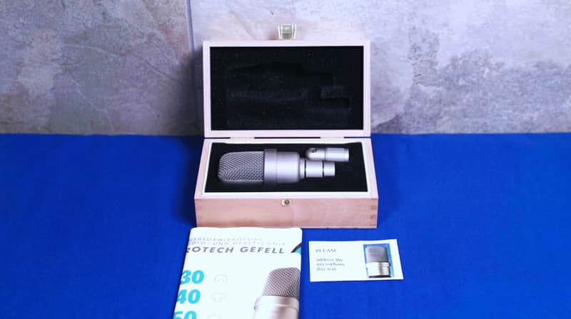 Gefell M930 – Nickel LDC Microphone – Excellent – Original Box image 1