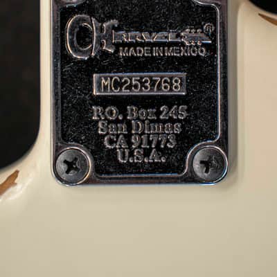 CHARVEL Pro-mod Relic San Dimas Style 1 HH Fr Pf PF Weathered White image 22