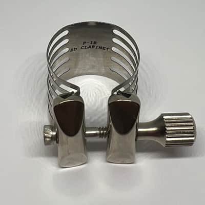 Rovner Ligature for Bb Clarinet P-1R - platinum metal image 5