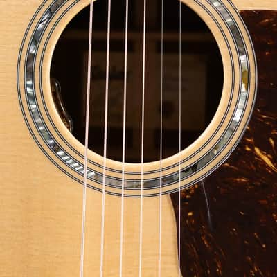 Taylor Legacy 815e Deep Body Jumbo Acoustic/Electric Guitar - Natural with Hardshell Case - Prototype image 12