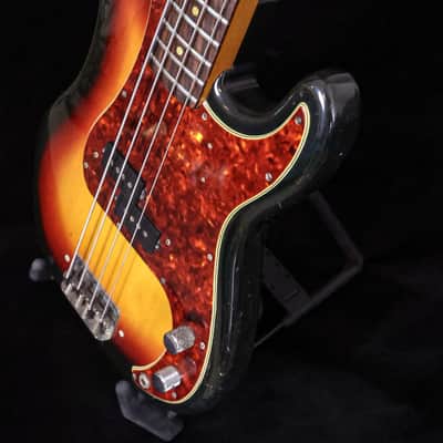 Vintage Pre CBS Fender Precision Bass | 1962/1968 | Sunburst image 10