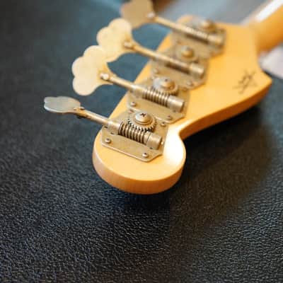 2024 Fender Custom Shop '68 Jazz Bass Relic Electric Bass Aged Black + COA OHSC image 21