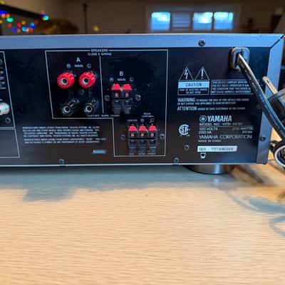 Yamaha HTR-5630 Natural Sound AV Receiver Silver Tested & Cleaned Working BEAUTY image 8