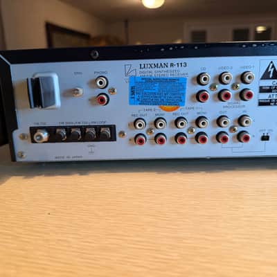 Luxman R-113 Digital Synthesizer AM/FM Stereo Receiver Cleaned & Serviced Beauty image 10