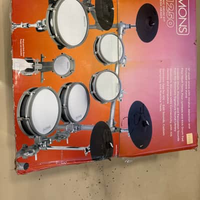 Used Simmons SD1250 Electric Drum Set-Double Bass image 5