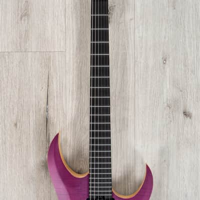 Mint Schecter John Browne Tao-6 Guitar, Ebony Fretboard, Satin Trans Purple image 4