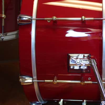 Noble & Cooley CD Maple in Fire Truck Red 10x20 16x16 9x13 image 6