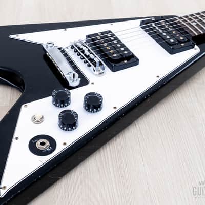 Gibson Custom Shop Kirk Hammett 1979 Flying V Murphy Lab Aged Ebony image 6