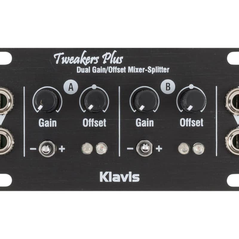 Klavis Tweakers Plus (Black) Dual CV Processor Black