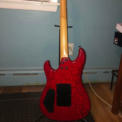 Aria Pro ii Ct Series 80's Red crackle image 2