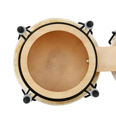 Wood 6" + 7" Bongo Drum with Soft Case (Bag) image 5