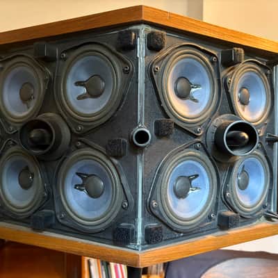 Bose 901 Series VI w/Tulip Stands and Restored EQ 1987 - Walnut image 10