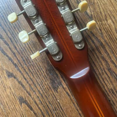 1963 Eko Model 100 Archtop Acoustic w/ Hardcase image 10