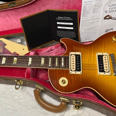 MINT! 2020 Gibson Custom Shop 1958 Les Paul Standard - Iced Tea Burst - Zebra Pick-Ups - Killer Flame Top! - Authorized Dealer - Only 8.1lbs!!! image 15