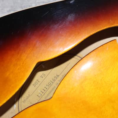 2011 Epiphone "The Dot" Semi-Hollow (Brown Sunburst) image 6