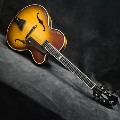 2002 Victor Baker Model 17 Archtop Guitar image 3
