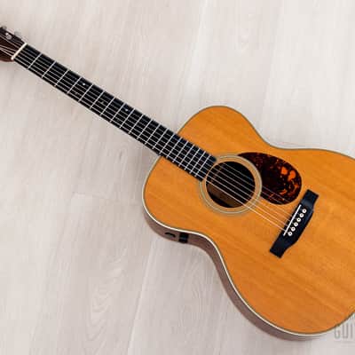 2012 Martin OM-28E Retro Acoustic Electric Guitar w/ Fishman F1 Aura+, Case image 13