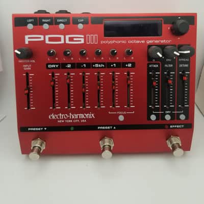 Electro-Harmonix POG3 Polyphonic Octave Generator 2024 - Present - Red X3842 image 2