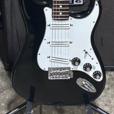 Fender Blacktop Stratocaster HH with Rosewood Fretboard 2011 - 2014 - Black image 1