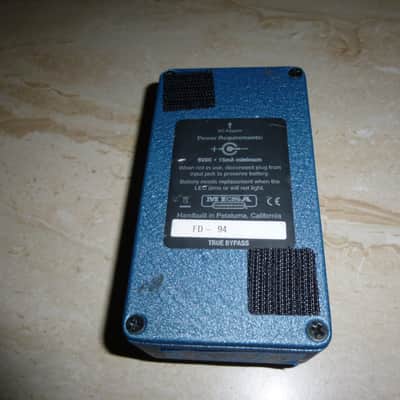 Mesa Boogie Flux Drive Overdrive Pedal 2010s - Black image 2