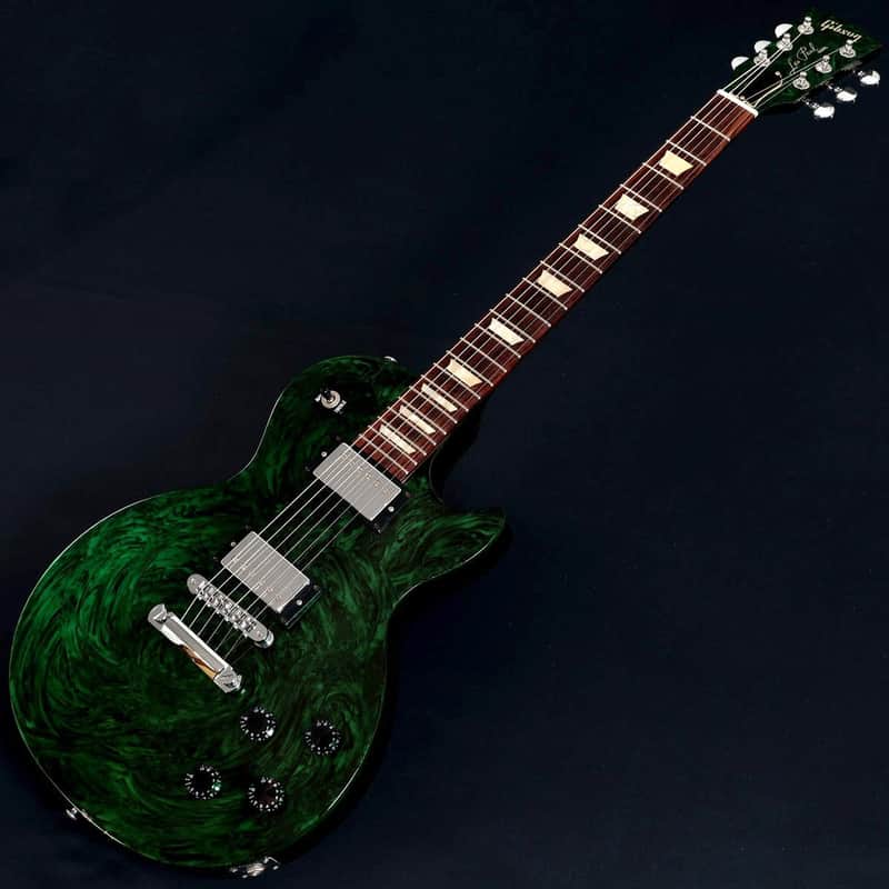 Gibson USA Anniversary Flood Les Paul Studio Green Swirl Gibson [113111431] (09/14) image 1
