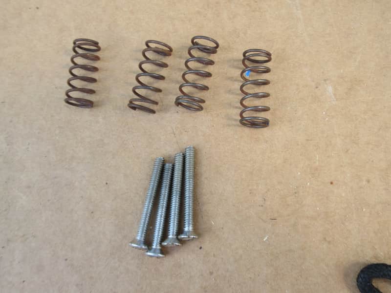 1960s Teisco Semi Hollow Body Guitar Pickup Adjustment Screws & Springs Cameo Kay Silvertone Kawai Aria image 1