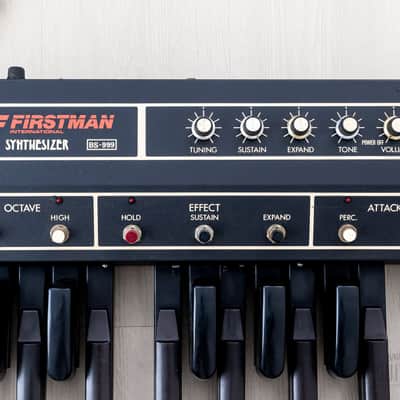 1980 Firstman BS-999 Bass Synthesizer Vintage Analog Foot Pedal Keyboard image 2
