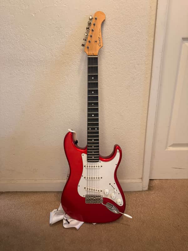 Cool Z ZST-1r Fully Scalloped Candy Apple Red image 1