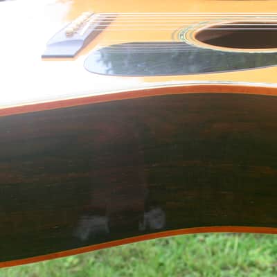1976 Takamine Elite TW100 Jacaranda Body Natural+Vintage Hard Case image 17